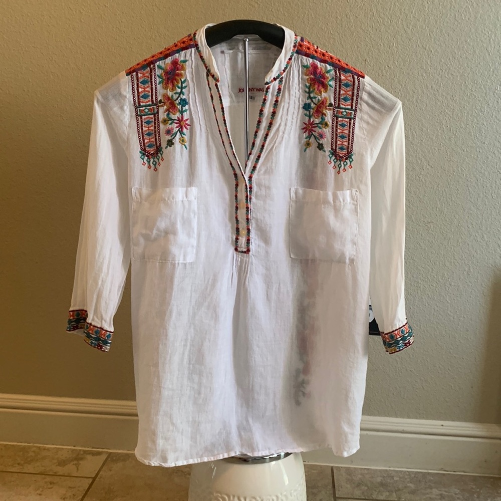 Johnny Was Size Small Blouse